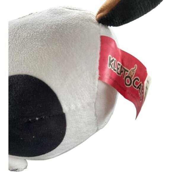 KleptoCats Plush Toy Calico Cat White/Black/Brown - Picture 2 of 3